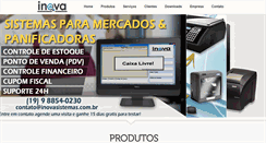Desktop Screenshot of inovasistemas.com.br