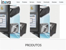 Tablet Screenshot of inovasistemas.com.br